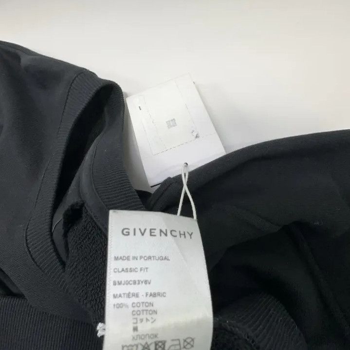 Givenchy Givenchy Men's Logo Print Crewneck Sweatshirt Size US L / EU 52-54 / 3 - 7 Thumbnail