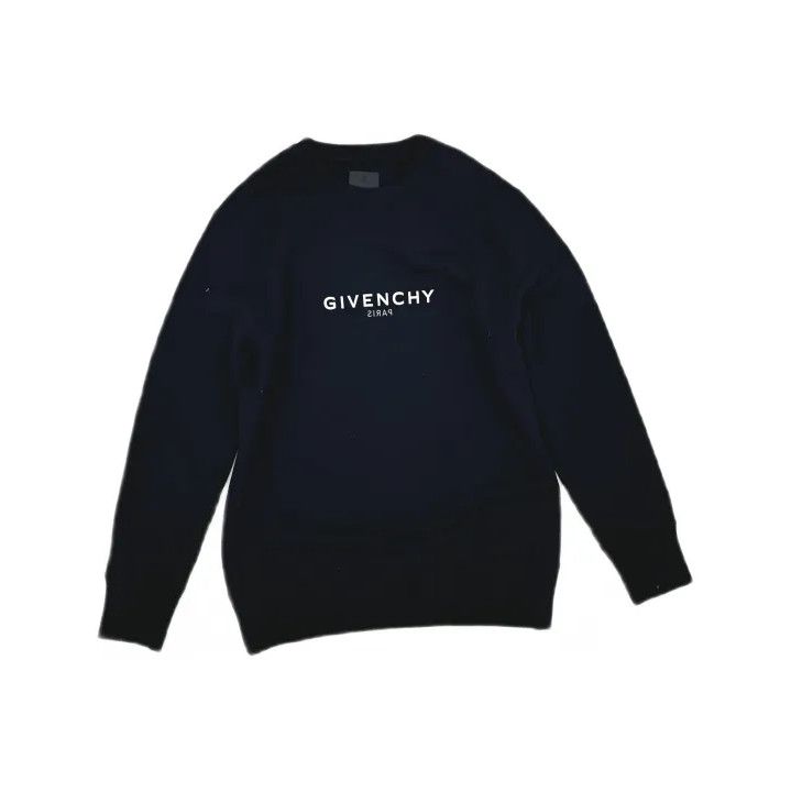 Givenchy Givenchy Men's Logo Print Crewneck Sweatshirt Size US L / EU 52-54 / 3 - 2 Thumbnail