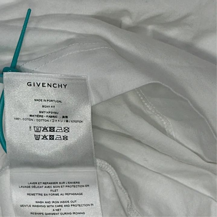 Givenchy Givenchy Boxy Fit Flowers Logo Long Sleeve T-Shirt Size US M / EU 48-50 / 2 - 3 Thumbnail