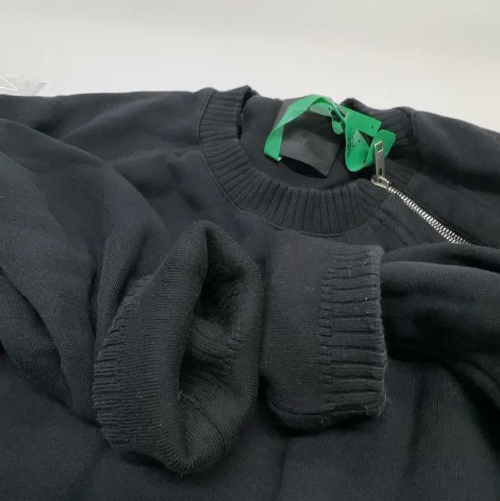 Givenchy Givenchy FW21 Loose Logo Zip Metal Detail Sweatshirt Size US XS / EU 42 / 0 - 8 Thumbnail