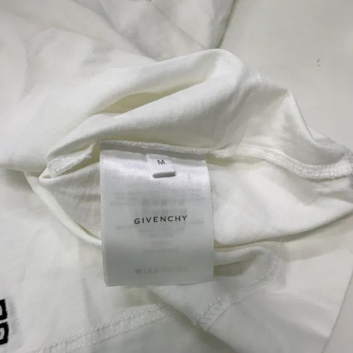 Givenchy Givenchy SS22 Letter Embroidery Short-Sleeve T-Shirt Size US M / EU 48-50 / 2 - 6 Thumbnail