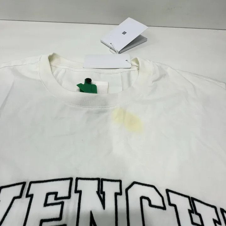 Givenchy Givenchy SS22 Letter Embroidery Short-Sleeve T-Shirt Size US M / EU 48-50 / 2 - 8 Thumbnail
