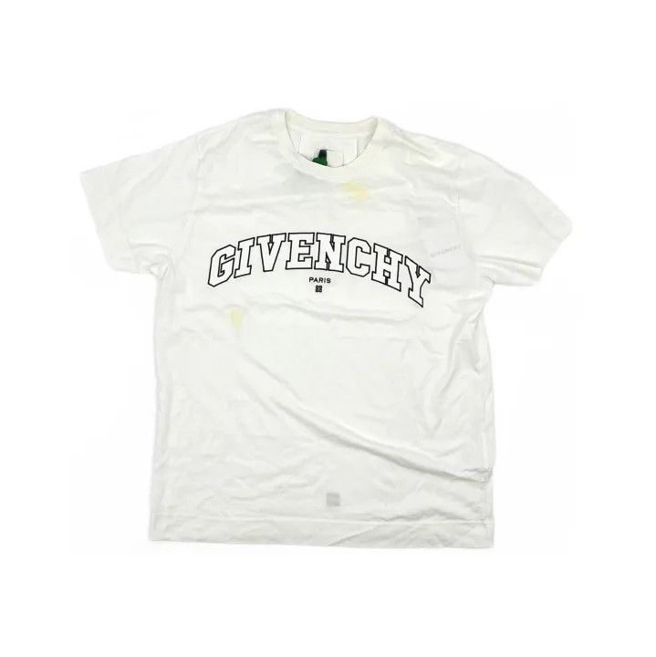 Givenchy Givenchy SS22 Letter Embroidery Short-Sleeve T-Shirt Size US M / EU 48-50 / 2 - 2 Thumbnail