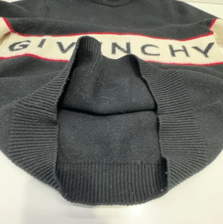 Givenchy Givenchy Men's Striped Band Crewneck Knit Sweater Size US L / EU 52-54 / 3 - 10 Thumbnail
