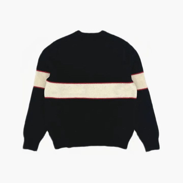 Givenchy Givenchy Men's Striped Band Crewneck Knit Sweater Size US L / EU 52-54 / 3 - 3 Thumbnail
