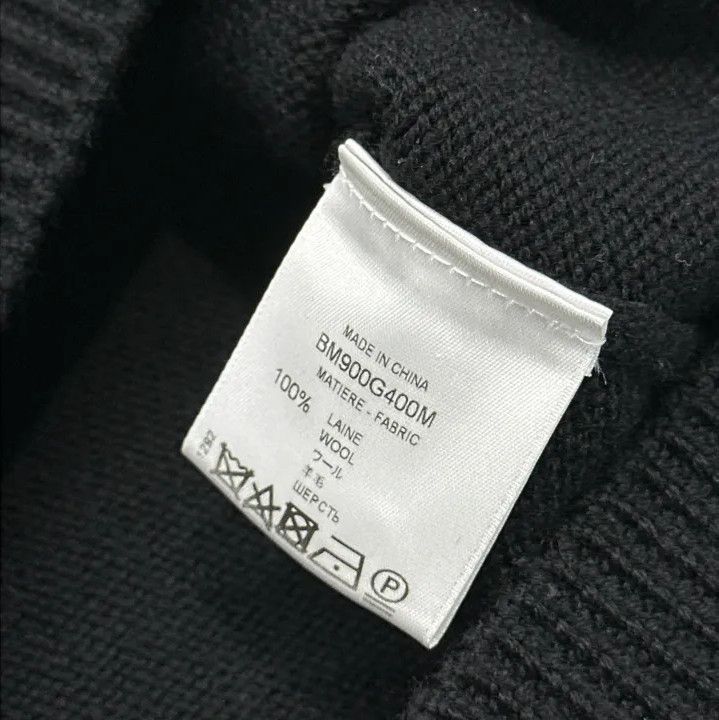 Givenchy Givenchy Men's Logo Intarsia Knit Sweater Size US S / EU 44-46 / 1 - 4 Thumbnail