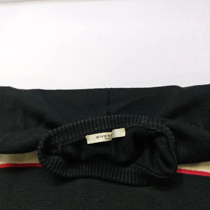 Givenchy Givenchy Men's Logo Intarsia Knit Sweater Size US S / EU 44-46 / 1 - 8 Thumbnail