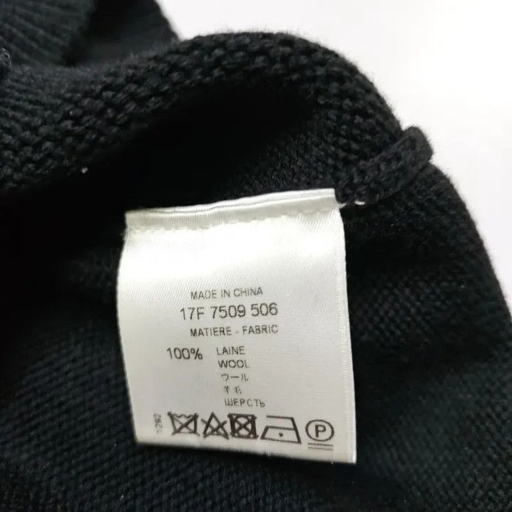 Givenchy Givenchy Men's Logo Intarsia Knit Sweater Size US S / EU 44-46 / 1 - 6 Thumbnail