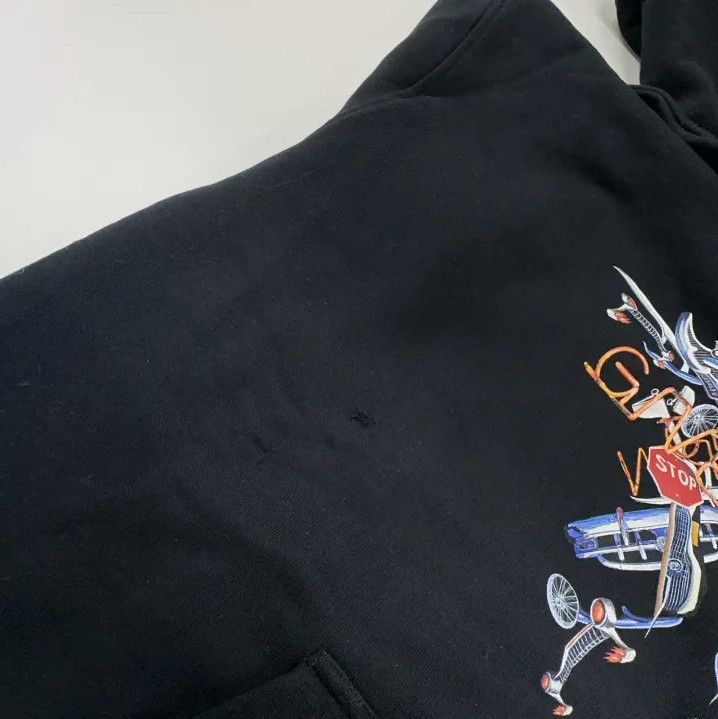 Givenchy Givenchy FW21 Oversized Printed Hooded Sweatshirt Size US L / EU 52-54 / 3 - 8 Thumbnail