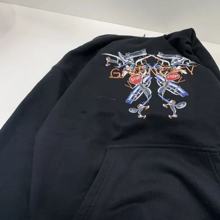 Givenchy Givenchy FW21 Oversized Printed Hooded Sweatshirt Size US L / EU 52-54 / 3 - 9 Thumbnail
