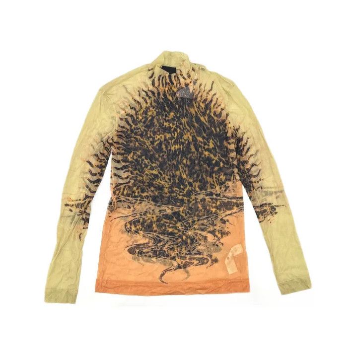 Givenchy Givenchy Multi-Pattern Hollow Long-Sleeve T-Shirt Size US XXL / EU 58 / 5 - 2 Thumbnail