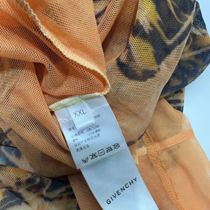 Givenchy Givenchy Multi-Pattern Hollow Long-Sleeve T-Shirt Size US XXL / EU 58 / 5 - 7 Thumbnail