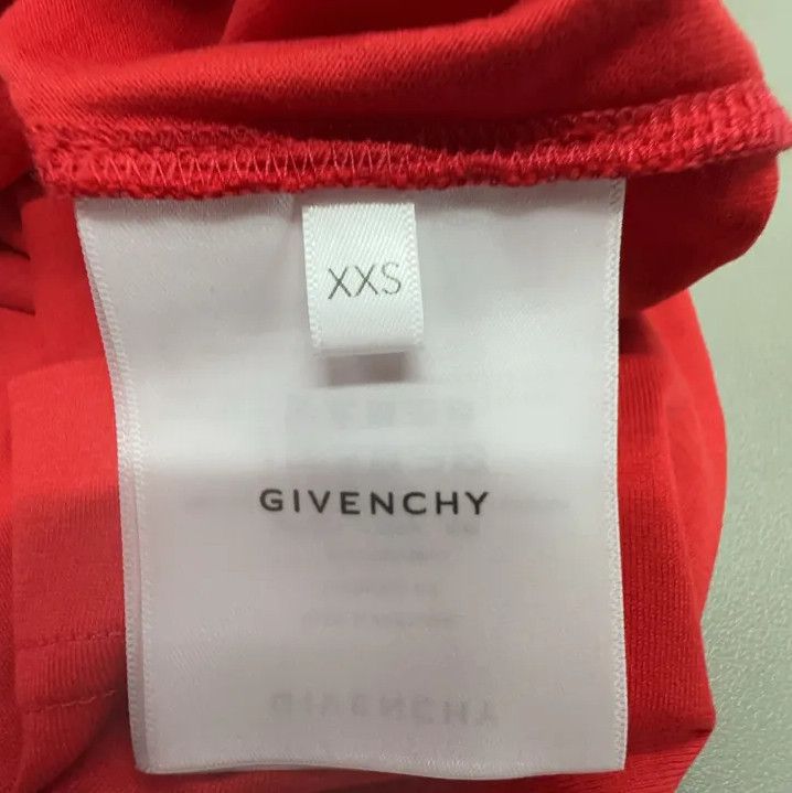 Givenchy Givenchy FW22 Color Block Logo Embroidered T-shirt Size US XXS / EU 40 - 6 Thumbnail