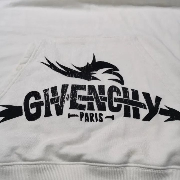 Givenchy Givenchy Letter Print Men's Hoodie Sweatshirt Size US XXL / EU 58 / 5 - 5 Thumbnail