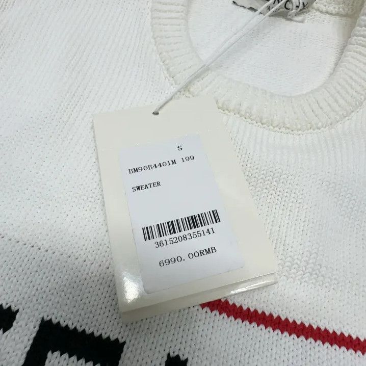 Givenchy Givenchy Logo Letter Print Crewneck Pullover Sweater Size US S / EU 44-46 / 1 - 5 Thumbnail