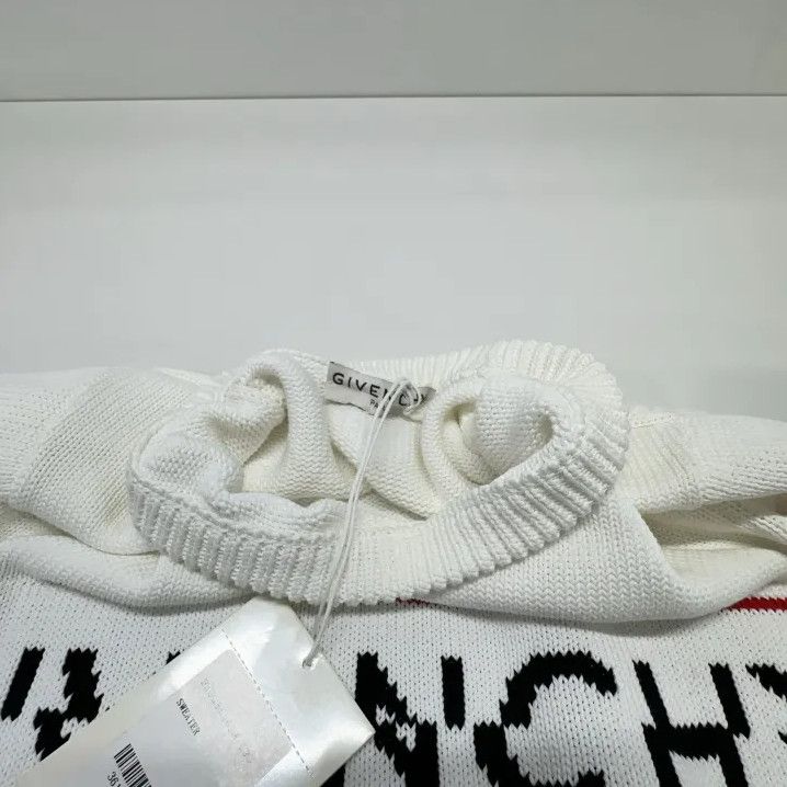 Givenchy Givenchy Logo Letter Print Crewneck Pullover Sweater Size US S / EU 44-46 / 1 - 9 Thumbnail