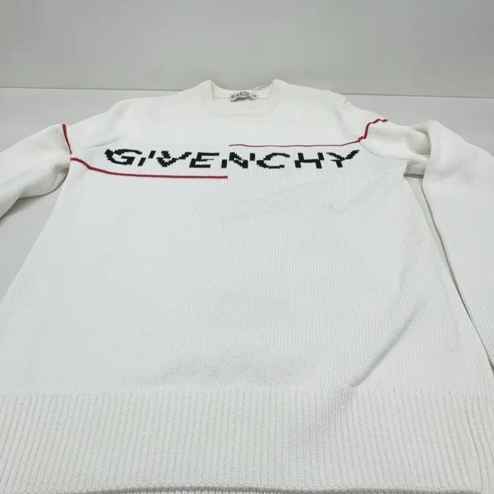 Givenchy Givenchy Logo Letter Print Crewneck Pullover Sweater Size US S / EU 44-46 / 1 - 10 Thumbnail