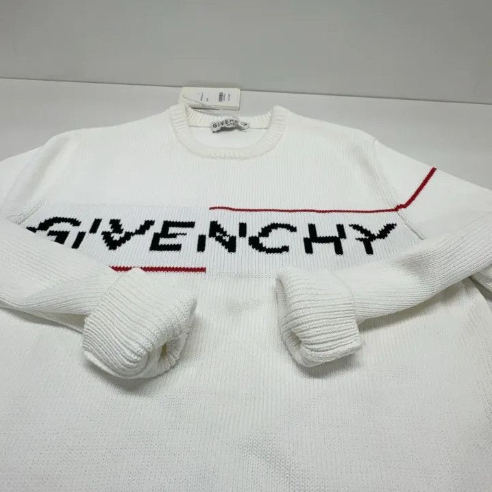 Givenchy Givenchy Logo Letter Print Crewneck Pullover Sweater Size US S / EU 44-46 / 1 - 13 Thumbnail