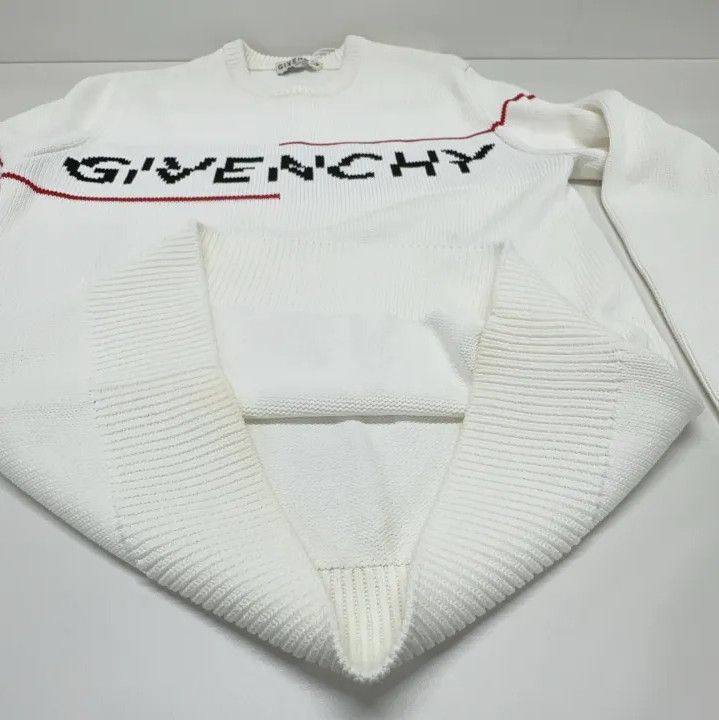 Givenchy Givenchy Logo Letter Print Crewneck Pullover Sweater Size US S / EU 44-46 / 1 - 11 Thumbnail