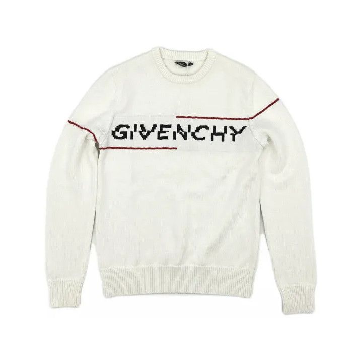 Givenchy Givenchy Logo Letter Print Crewneck Pullover Sweater Size US S / EU 44-46 / 1 - 2 Thumbnail