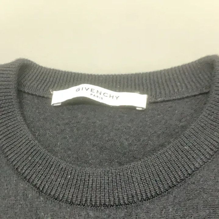 Givenchy Givenchy Men's Letter Logo Wool Sweater Size US XS / EU 42 / 0 - 6 Thumbnail