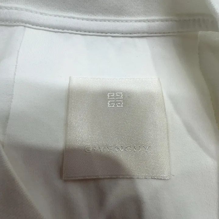 Givenchy Givenchy SS22 Logo Print White Crew Neck T-Shirt Size US XL / EU 56 / 4 - 4 Thumbnail