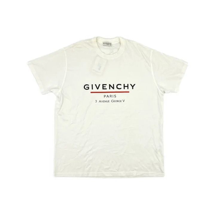 Givenchy GIVENCHY Men's Logo Print Loose Round Neck T-Shirt Size US M / EU 48-50 / 2 - 2 Thumbnail