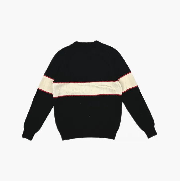 Givenchy Givenchy Men's Ribbon Heavyweight Round Neck Sweater Size US L / EU 52-54 / 3 - 3 Thumbnail