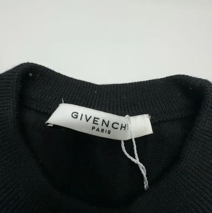 Givenchy Givenchy Men's Logo Wool Long-Sleeve Sweater Size US M / EU 48-50 / 2 - 4 Thumbnail