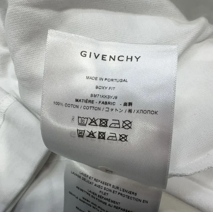Givenchy Givenchy Men's Letter Print Loose Long-Sleeve T-shirt Size US XL / EU 56 / 4 - 7 Thumbnail