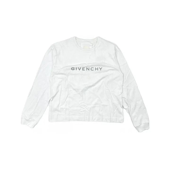 Givenchy Givenchy Men's Letter Print Loose Long-Sleeve T-shirt Size US XL / EU 56 / 4 - 2 Thumbnail