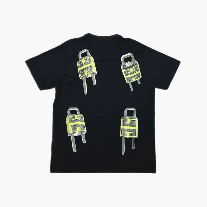 Givenchy GIVENCHY Lock Pattern Men's Short-Sleeve T-Shirt Size US S / EU 44-46 / 1 - 3 Thumbnail