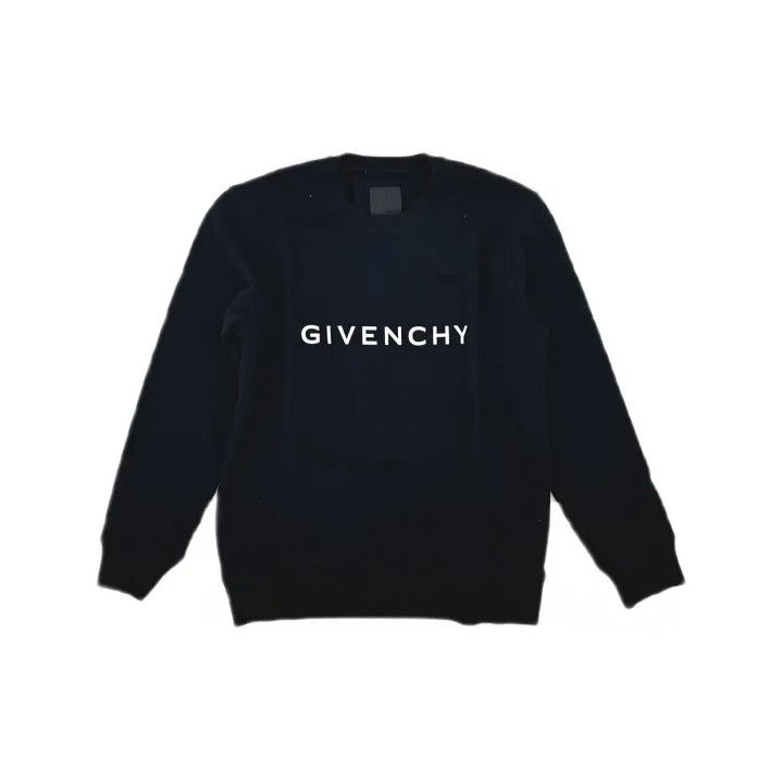 Givenchy Givenchy FW22 Classic Letter Print Crewneck Sweatshirt Size US L / EU 52-54 / 3 - 2 Thumbnail