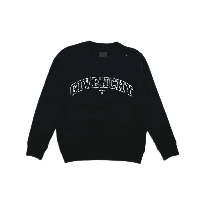 Givenchy Givenchy SS22 Logo Embroidery Long-Sleeve Sweatshirt Size US M / EU 48-50 / 2 - 2 Thumbnail