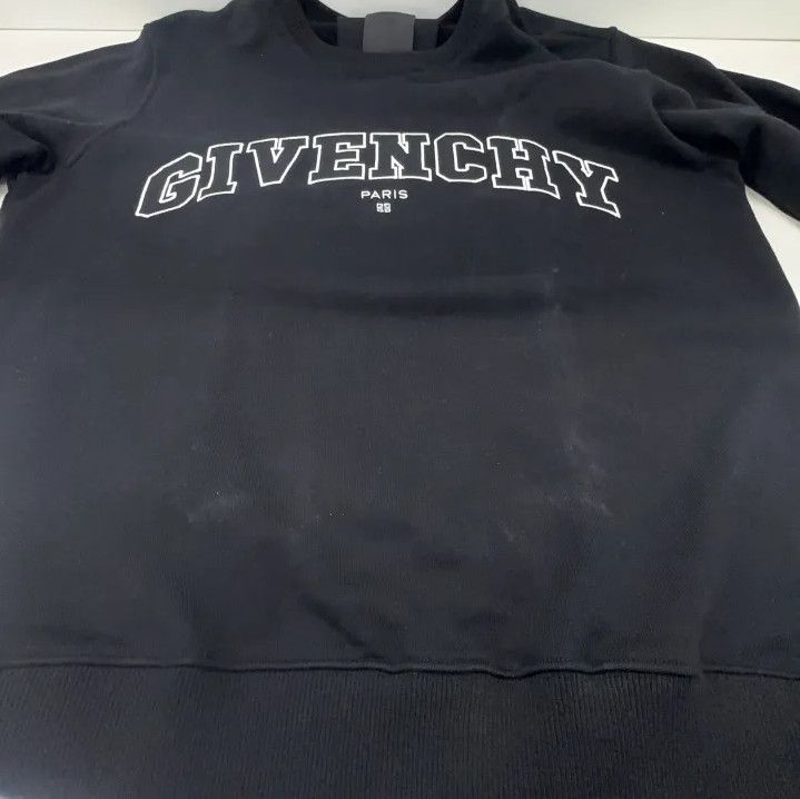 Givenchy Givenchy SS22 Logo Embroidery Long-Sleeve Sweatshirt Size US M / EU 48-50 / 2 - 8 Thumbnail