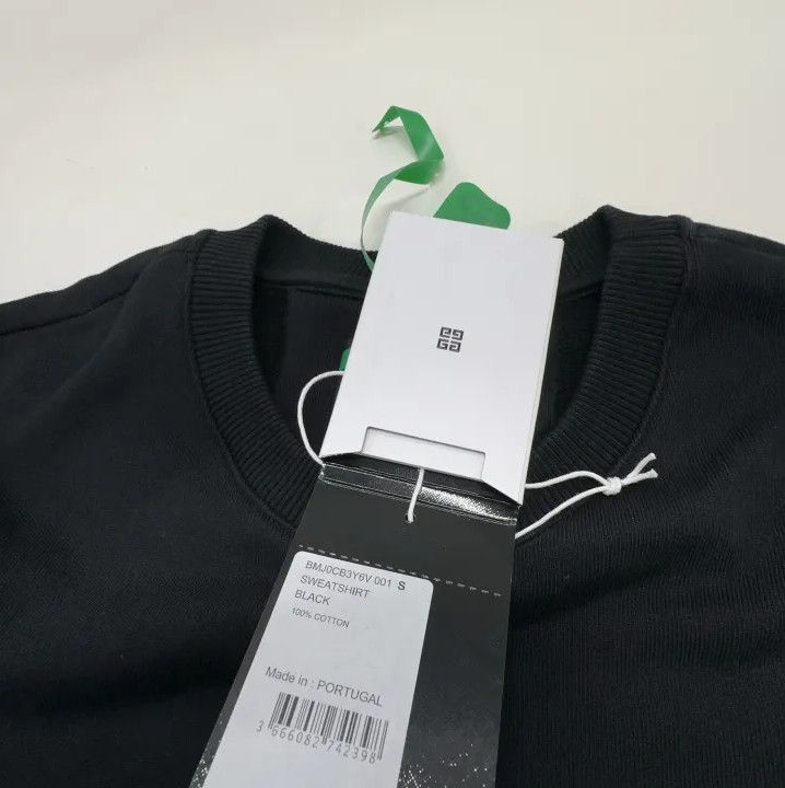 Givenchy Givenchy Men's Logo Print Crewneck Sweatshirt Size US S / EU 44-46 / 1 - 7 Thumbnail