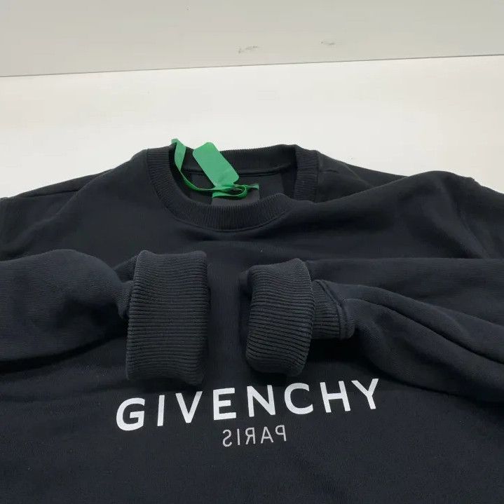 Givenchy Givenchy Men's Logo Print Crewneck Sweatshirt Size US S / EU 44-46 / 1 - 9 Thumbnail