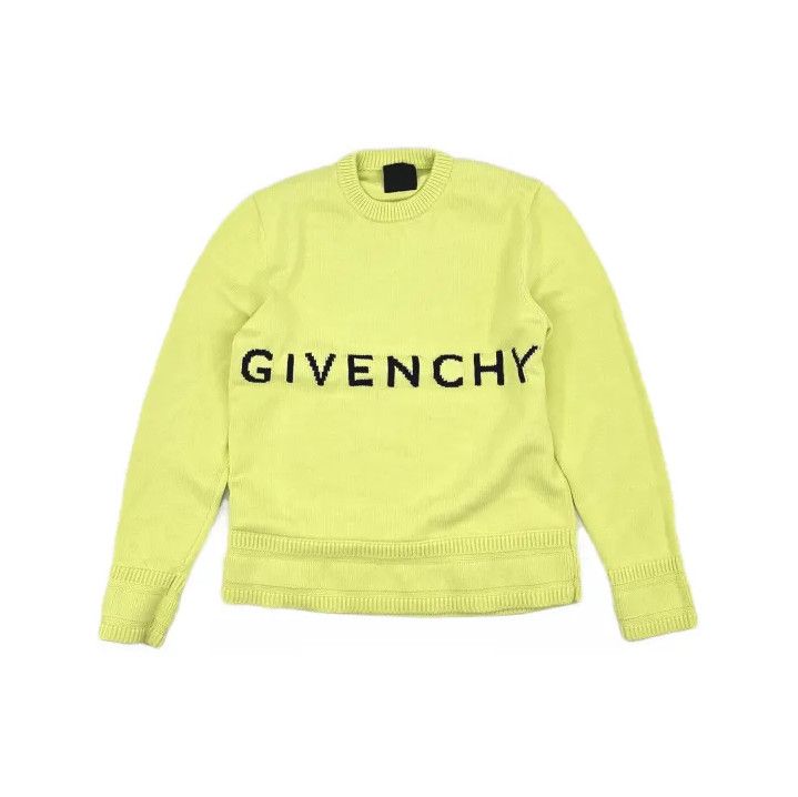 Givenchy Givenchy FW21 Logo Print Long-Sleeve Knit Sweater Size US XL / EU 56 / 4 - 2 Thumbnail