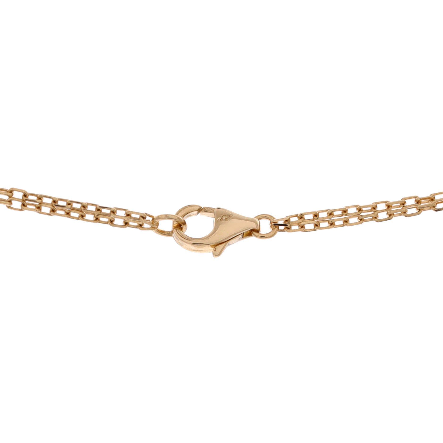 Cartier 2 Diamonds Love Pendant Necklace Size ONE SIZE - 4 Thumbnail