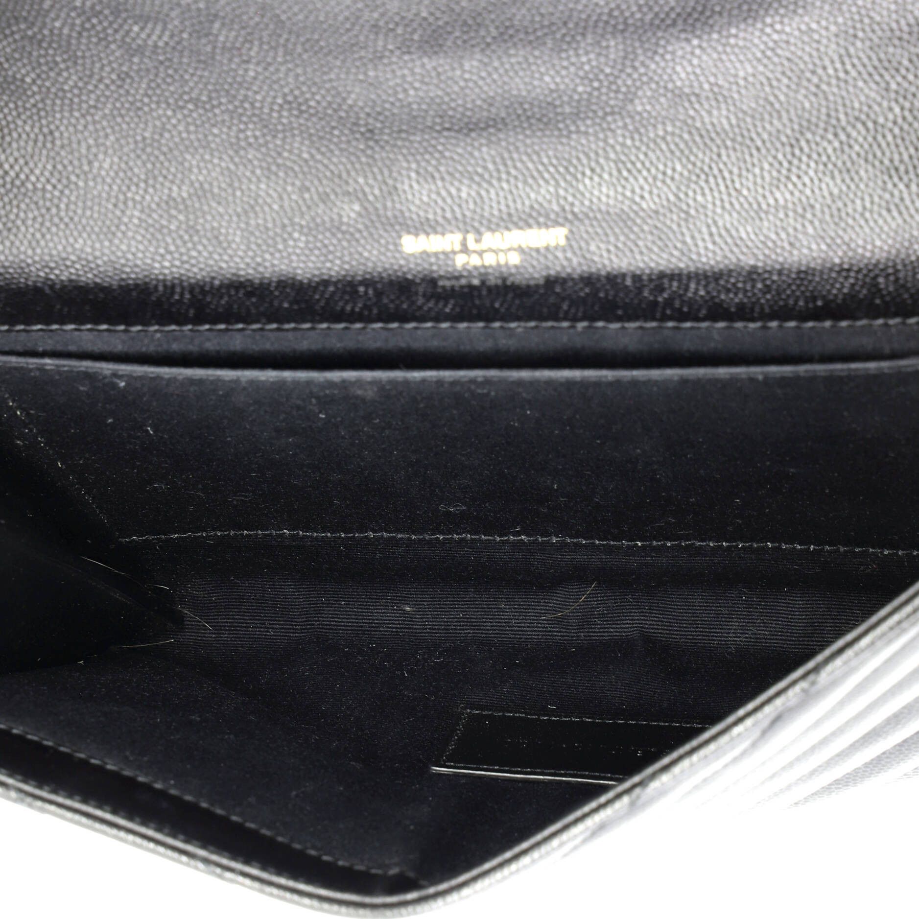 Saint Laurent Paris Classic Monogram Envelope Wristlet Clutch Size ONE SIZE - 5 Thumbnail