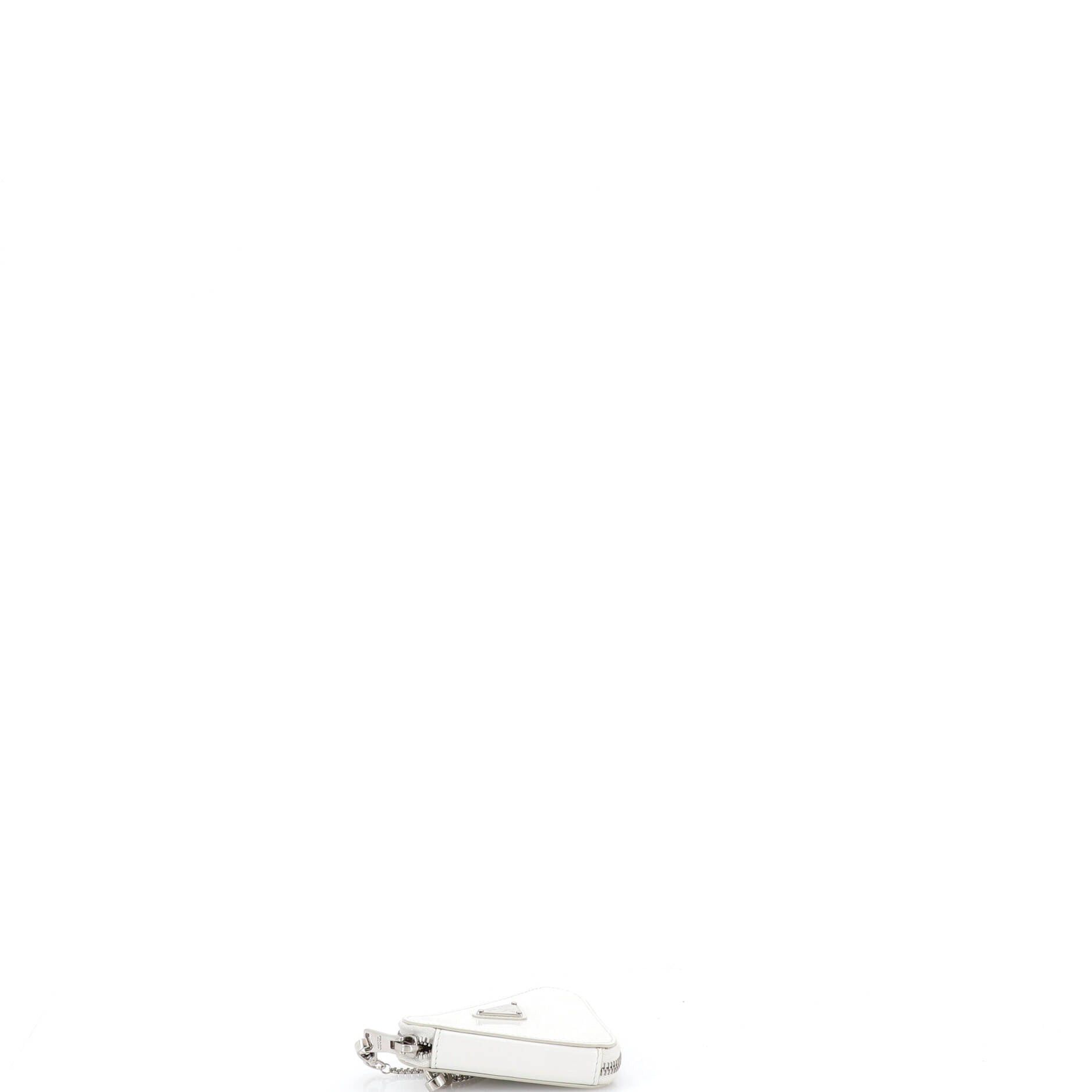 Prada Triangle Pouch Bag with Chain Size ONE SIZE - 4 Thumbnail