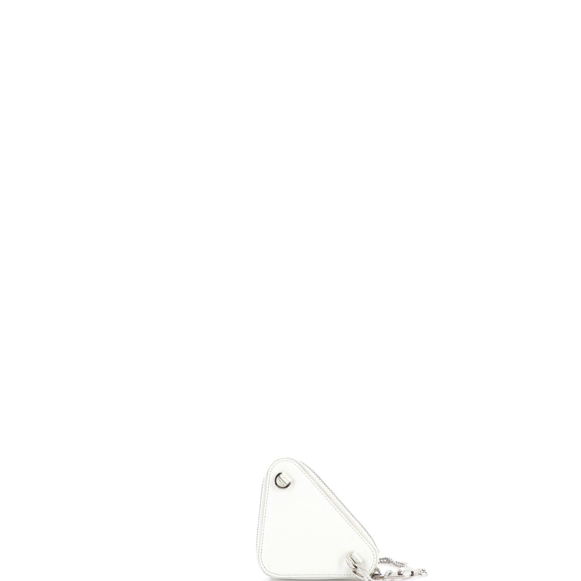 Prada Triangle Pouch Bag with Chain Size ONE SIZE - 3 Thumbnail