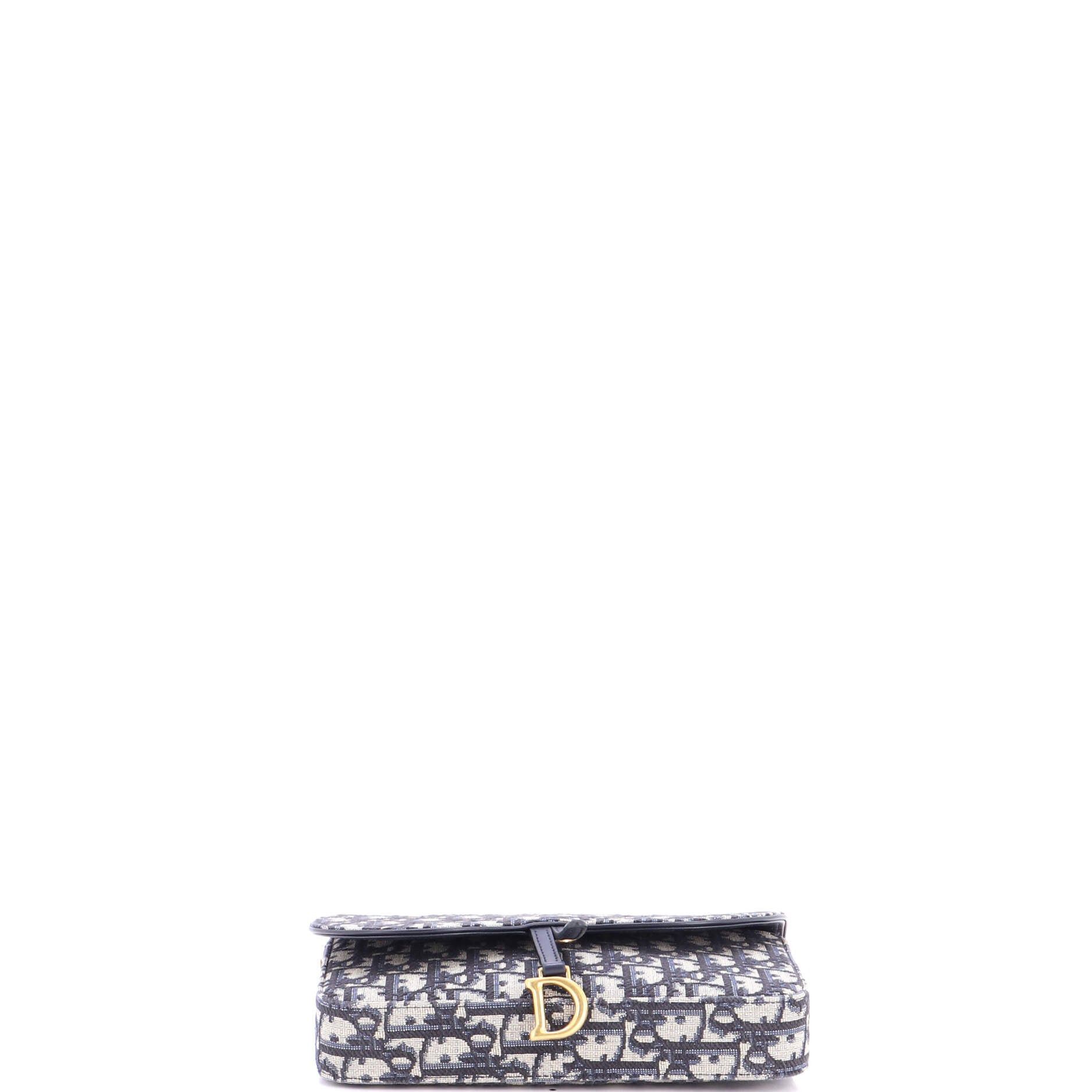 Dior Saddle Pouch Wallet on Chain Size ONE SIZE - 4 Thumbnail