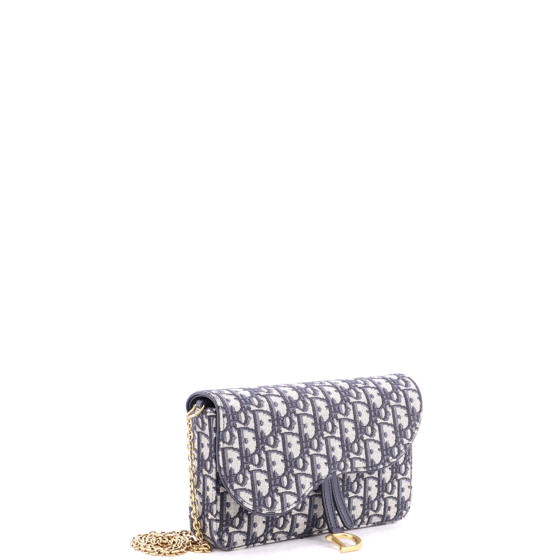 Dior Saddle Pouch Wallet on Chain Size ONE SIZE - 2 Thumbnail