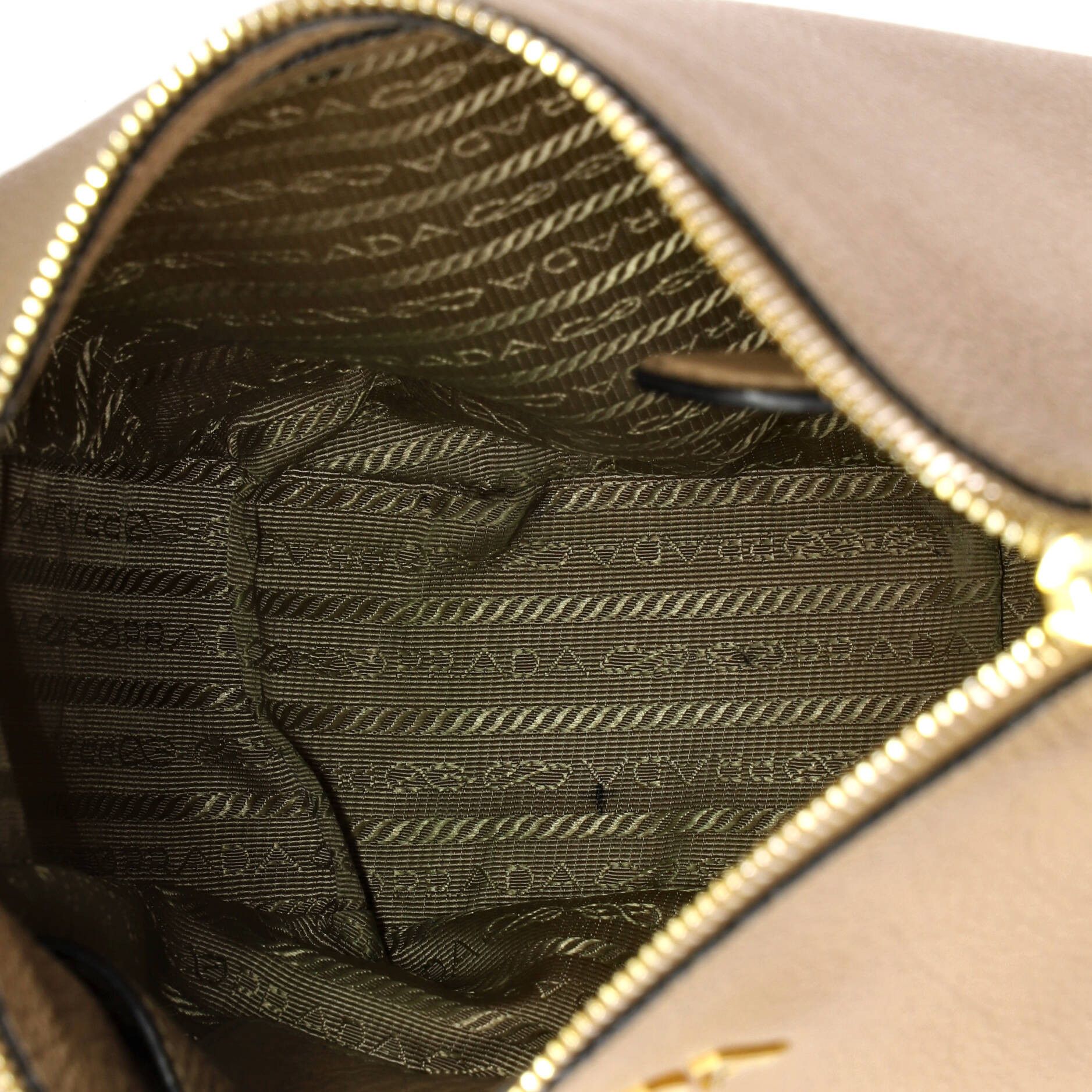 Prada Striped Strap Zip Hobo Size ONE SIZE - 5 Thumbnail