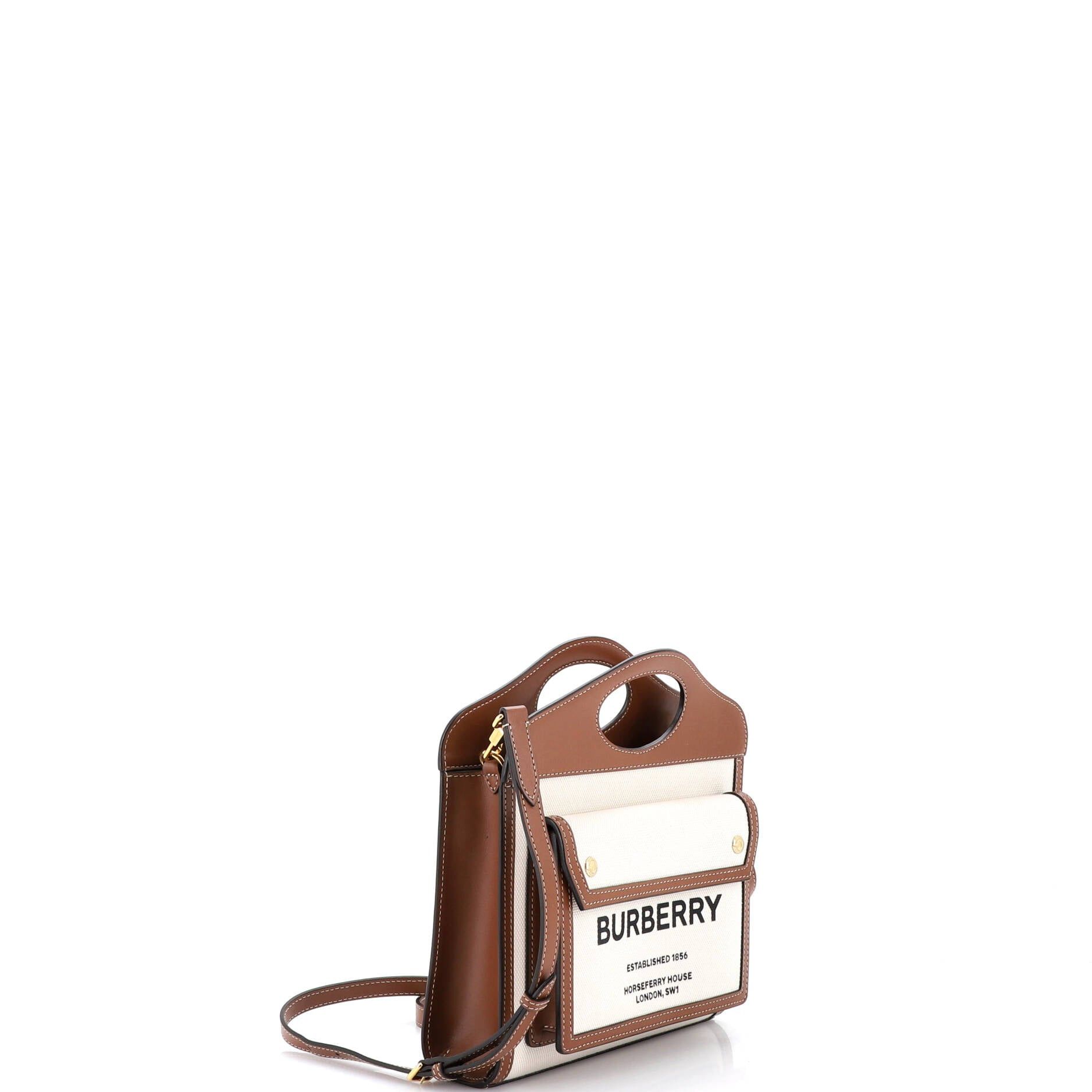 Burberry Logo Pocket Tote Size ONE SIZE - 2 Thumbnail