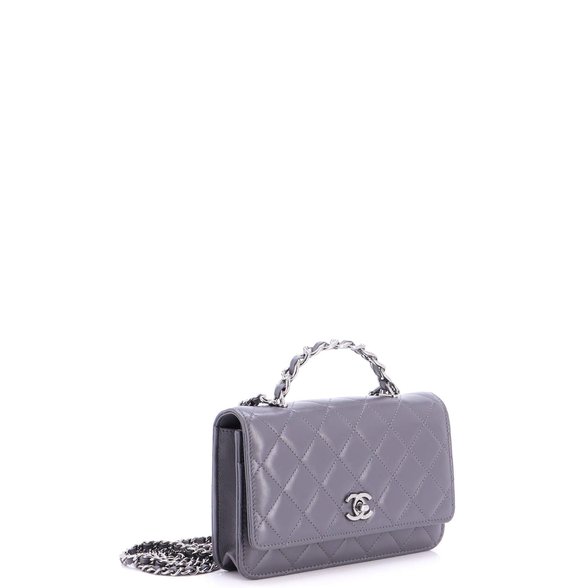 Chanel Top Handle Phone Holder with Chain Size ONE SIZE - 3 Thumbnail