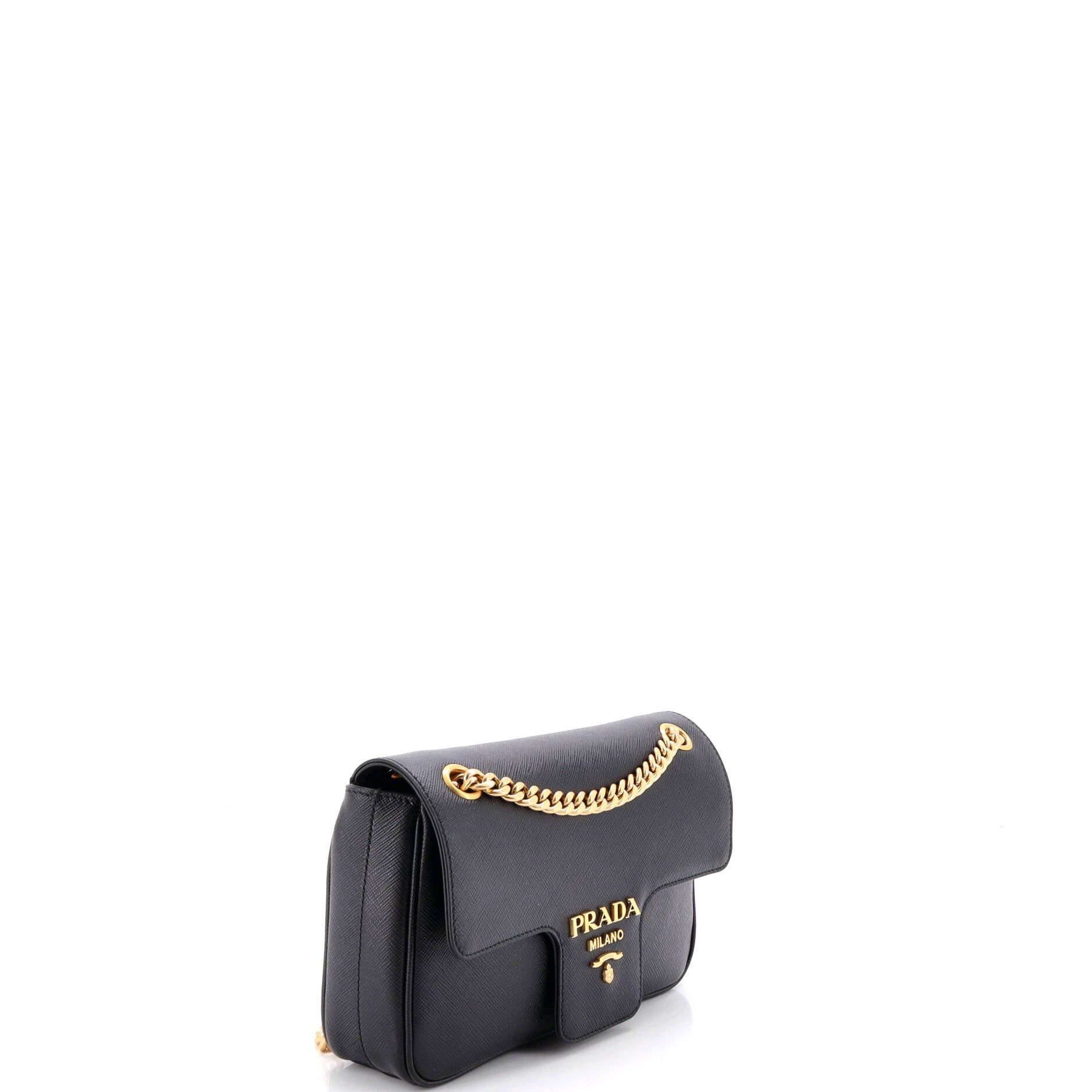 Prada Pattina Flap Shoulder Bag Size ONE SIZE - 2 Thumbnail
