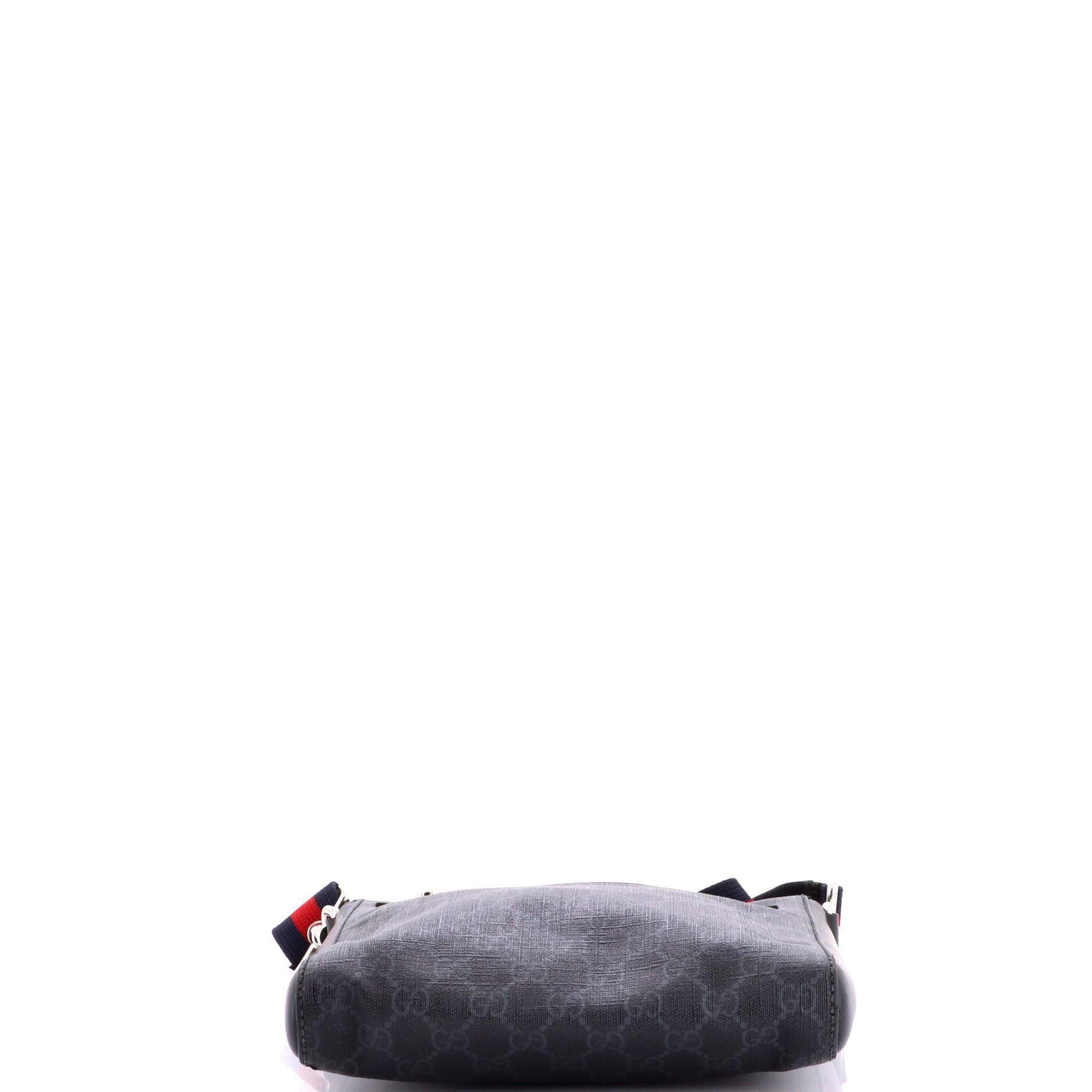 Gucci Web Strap Front Zip Messenger Bag Size ONE SIZE - 4 Thumbnail