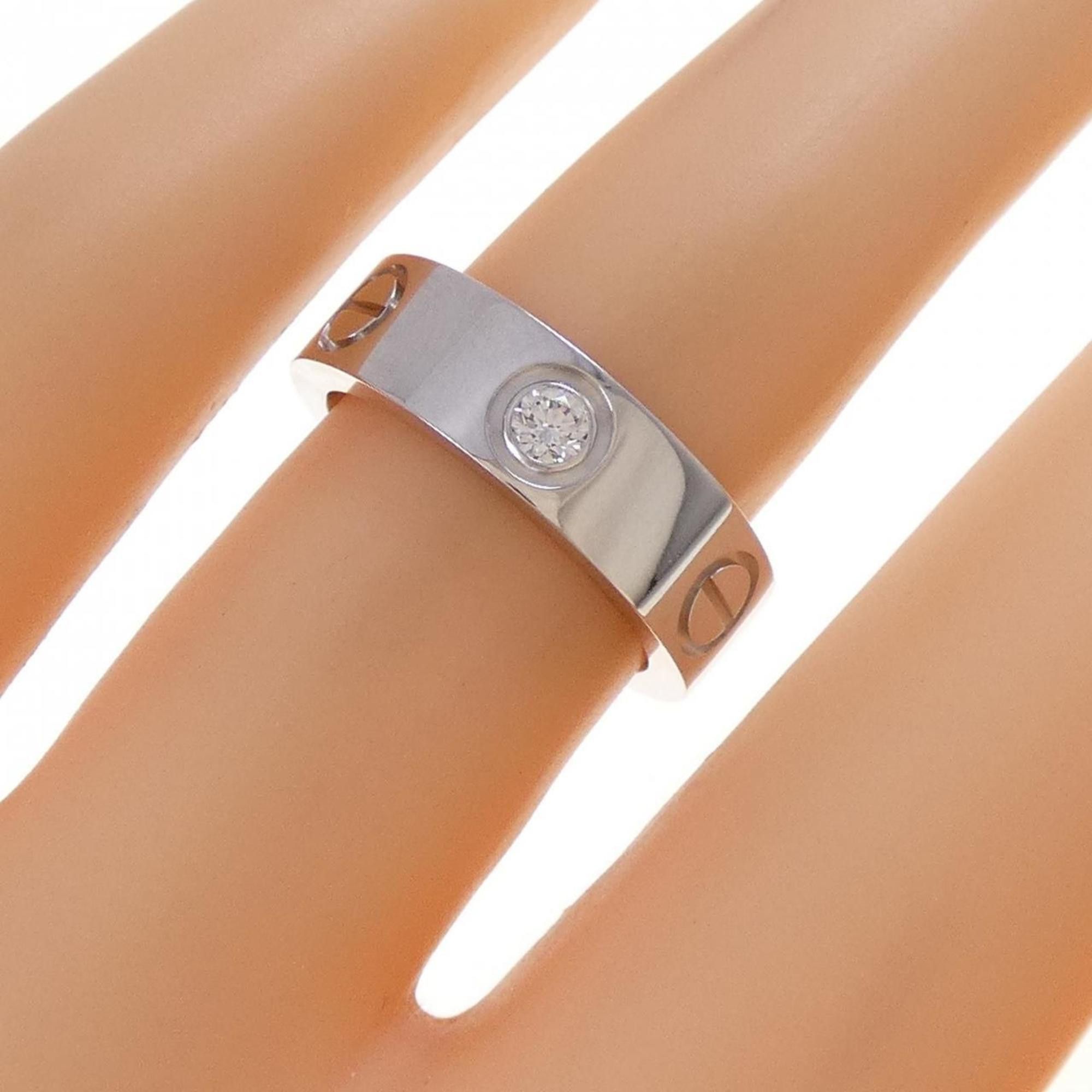 Cartier Cartier Love Half-Diamond Ring Size ONE SIZE - 4 Thumbnail